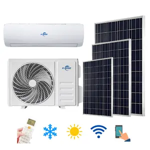 18000BTU Hybrid power Pioneer dalam konservasi energi dan perlindungan lingkungan AC/DC hybrid solar conditioner