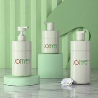 En stock – Vente en gros – Bouteille pompe ronde mate blanche en PET 300ml 400ml 500ml pour shampoing, gel douche – Marque professionnelle pour salons de beauté