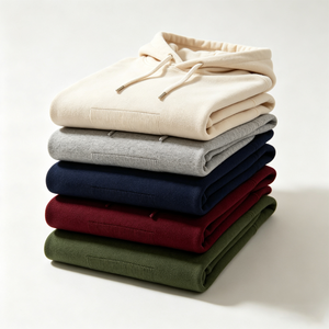 Sweat-shirt à capuche personnalisable de haute qualité pour homme, modèle uni, OEM ODM pour la production en gros de marques. - Product Image 2