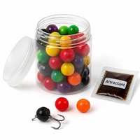 20mm Siliconen Zachte Aasballen Drijvend Langzaam Zinkend 25 stuks met Lokstof voor Karper Graskarper Zoetwatervissen