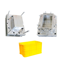 Molde de Inyección de Plástico JTP-A0096 para Uso Doméstico, Materiales HDPE/ABS/PVC/PP, Pasador Expulsor, Hecho en Zhejiang