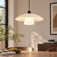 Luminaire suspendu moderne Wabi-Sabi, design minimaliste, pour salle à manger, restaurant, café, chambre à coucher
