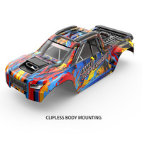 Camion RC MJX 20208 Hyper Go, haute vitesse, 1/20, 39 km/h, moteur sans balais, tout-terrain, grandes roues, télécommande 3 canaux, jouet expert en métal