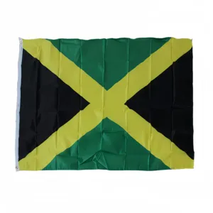 Großhandel 100% Polyester Hot Selling Custom Size Kampagne Outdoor Verschiedene Arten All Country Jamaica National Flag