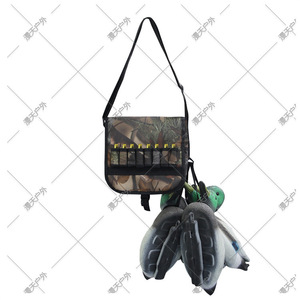 Sac à bandoulière camouflage pour l'extérieur avec poches pour magazines, sac à dos de chasse imperméable, sangle arquée unisexe, poignée détachable - Product Image 3