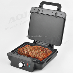 AOJA-Crêpière électrique 3 en 1 à chauffage rapide, poignée tactile, presse-gril, gaufrier, petit-déjeuner - Product Image 3