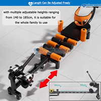 Dispositivo de Tracción Eléctrico Ajustable para Rehabilitación en el Hogar, Cama de Tracción Cervical y Lumbar, Estirador de Espalda, Banco de Tracción