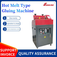 Machine à colle thermofusible, colle en points pour plieuse-encollante, sacs en papier, papier de démoulage, boîtes en carton, bois, contrôleur de formation