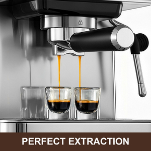 Cafetière de bureau italienne <span class=keywords><strong>Ese</strong></span> Pod Cappuccino Machine à café expresso 20 bars auto-chauffante avec fabricant de mousse de lait - Product Image 5