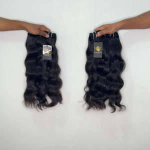 ผมต่อแบบลอนธรรมชาติ Mink Natural Loose Wave, ผมอินเดียแท้แบบดิบ ไม่ผ่านการแปรรูป  จัดเรียงเกล็ดผม  สำหรับผู้หญิง - Product Image 1