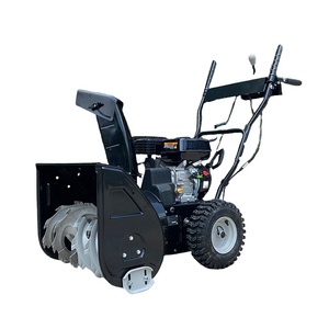 Soplador de Nieve Pequeño a Gasolina, de Empuje Manual, con Disco de Fricción, Secador de Nieve, Barredora de Pisos para Remover Nieve - Product Image 6