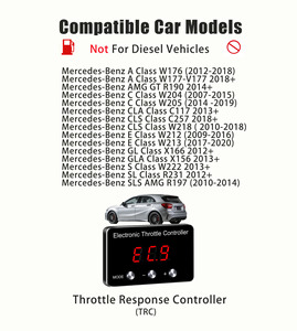 Contrôleur de réponse du pédalier d'accélérateur 9 Drive pour Mercedes-Benz Classe A W177/V177 W204 GL R190 – <span class=keywords><strong>Booster</strong></span> électronique Plug & Play - Product Image 2