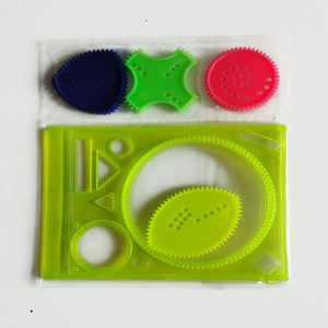 Pochoir de règle de la spirale enfants, <span class=keywords><strong>jouet</strong></span> pour étudiants - Product Image 1