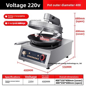 Robot nấu ăn tự động thương mại năm 2025, máy làm cơm rang đa chức năng, chảo nấu thông minh, nấu mì chiên - Product Image 3