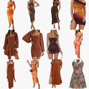 Ropa de mujer de moda 2026 para el sudeste asiático: Vestidos casuales, ropa usada, pacas mixtas de ropa, pacas de tops, stock de prendas. - Product Image 5