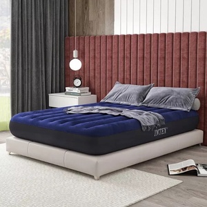 Matelas Gonflable Pliant Intex Série 64755 pour Camping Extérieur, Grand Lit Gonflable King Size, Mobilier de Maison, Matelas Gonflable Moelleux - Product Image 5