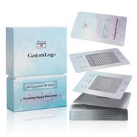 Cartes de jeu pour activités de couple Cartes de conversation pour questions personnalisées Carte de jeu pour couple à gratter