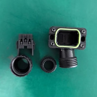 Connecteur industriel circulaire étanche IP67 à 7 broches, angle droit, femelle, pour servomoteur, prix usine