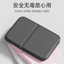 Folding <b>Makeup</b> Mirror Square Portable Mini Desktop <b>Vanity</b> Mirror For Dorm Office Home Use - Product Image 5