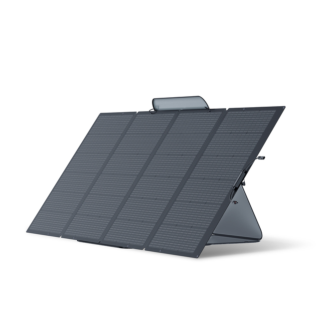 Ecoflow 400w Portable Solar Panel, Foldable & Durable, Complete With an Adjustable Kickstand , Waterproof Ip68