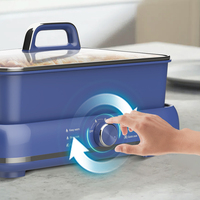 Marmite domestique double saveur 6L cuisinière électrique multi-casseroles