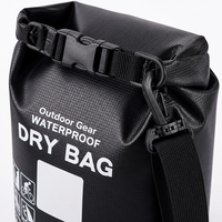 Sac à dos étanche unisexe FH FHB014 en PVC 100 % imperméable, avec cadre externe, pour moto, 30L, fermeture éclair et à fermoir, ceinture à coussin d'air