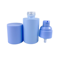 30ml Macaron-Farbige Leere Glasflasche für Lotion mit Buntem Pumpdeckel