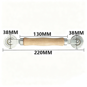 Công cụ con lăn màn hình-Công cụ lăn để cài đặt cửa & màn hình cửa sổ hiện đại & sửa chữa Con lăn spline với tay cầm gỗ - Product Image 5