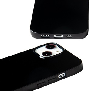 Venta al por mayor barato brillante Anti huella digital Flexible TPU <span class=keywords><strong>fundas</strong></span> de teléfono <span class=keywords><strong>para</strong></span> iPhone 16 15 14 13 12 Pro Max móvil contraportada - Product Image 2