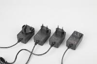Adaptateur secteur universel AI.ROYAL 12V vers 24V, prise EU/USA/AU, sortie CC 1A/2A, 24W, alimentation pour ordinateur portable, prise secteur pour PC, ABS
