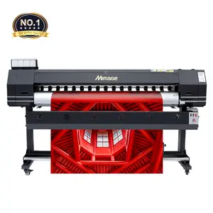 high speed 1.8m/6 ft eco solvent printer with double DX5 heads vinyl plotter for sale factory price inkjet printer