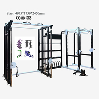 Équipement de gym de fitness commercial multi gym 8 jungle station gym multi équipement de musculation machine de musculation