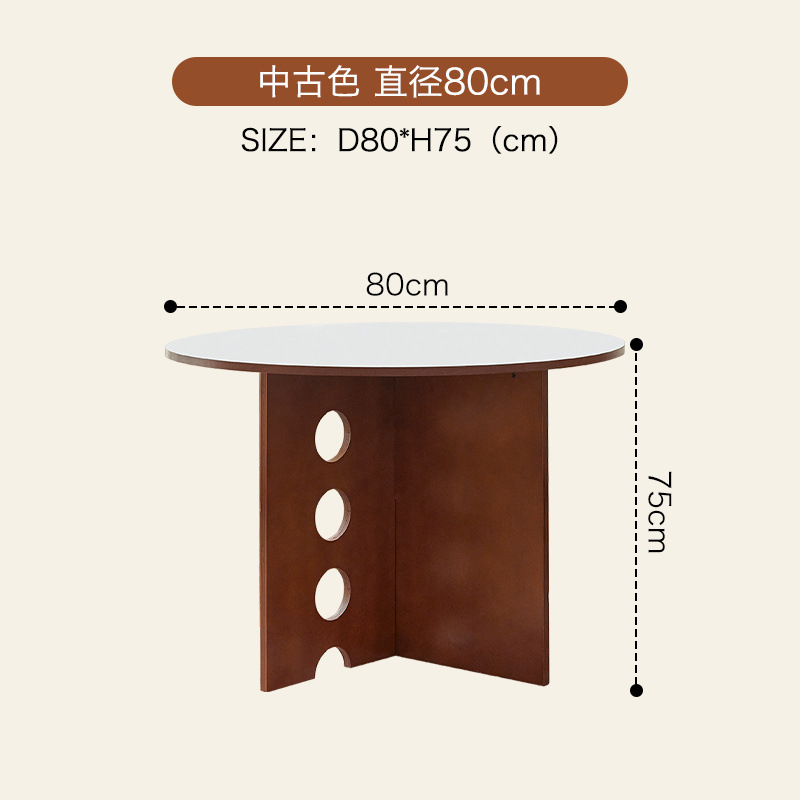 Bois massif de 80 cm de diamètre