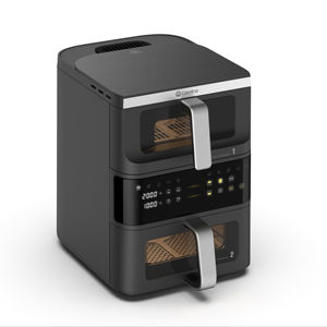 <span class=keywords><strong>Freidora</strong></span> <span class=keywords><strong>de</strong></span> <span class=keywords><strong>Aire</strong></span> Inteligente <span class=keywords><strong>de</strong></span> Doble Cesta con Pantalla Táctil Digital a Color <span class=keywords><strong>de</strong></span> 10 <span class=keywords><strong>Litros</strong></span> (<span class=keywords><strong>3.5</strong></span>+6.5L) - Product Image 2