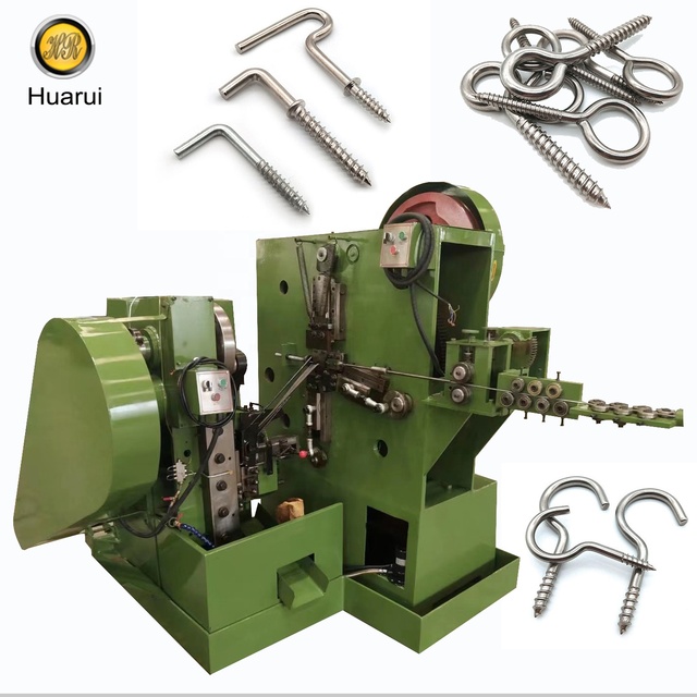 Self Tapping Screw Eye Hook Bolt Machine Cup Hooks Metal S Hook Screw Making Machine