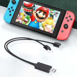 Câble de charge pour <span class=keywords><strong>manette</strong></span> Joycon, compatible avec la Nintendo <span class=keywords><strong>Switch</strong></span>, <span class=keywords><strong>manette</strong></span> gauche et droite, cordon de charge - Product Image 1