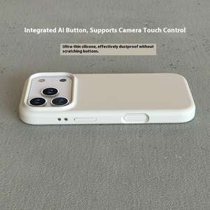 Custodia Magnetica Eco-Friendly per <span class=keywords><strong>iPhone</strong></span> 17 17 Air Pro Max, Minimalista, Confortevole, Personalizzabile, in Silicone Liquido - Product Image 6