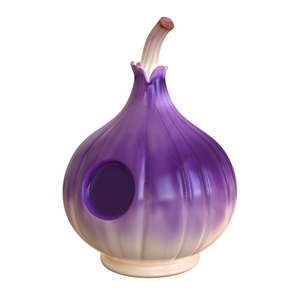 Bán Buôn Cao Cấp Gốm Chim Nhà Hành Tây Hình Dạng OEM ODM Tùy Chỉnh Thời Tiết Chịu Mài Mòn Vườn Treo Chim Yến Cho Thương Hiệu & Khu Du lịch - Product Image 1