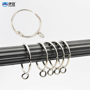 Anneaux de rideau multifonctionnels avec œillets, crochets pour rideaux à œillets - Product Image 1
