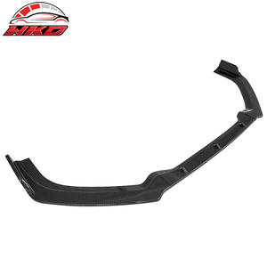 Pour Nissan Altima 2019-2022, lèvre de pare-chocs avant, impression fibre de carbone, spoiler PP, garniture 3 pièces, kit carrosserie de haute qualité - Product Image 2