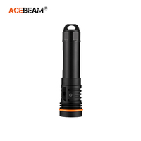 Nouveau Ace D20 XHP35 2700Lumens LED Lumière Plongée lampe de Poche, 21700/18650 charge directe batterie 5200mah torche sous-marine