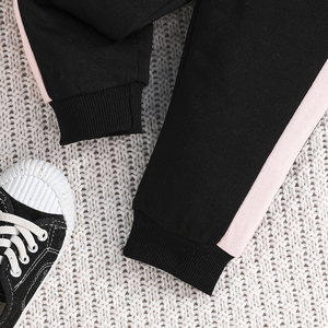 ชุดฮู้ดดี้แขนยาวน่ารักสำหรับเด็กผู้หญิง ขายส่ง หลายสี พร้อมโบว์สวยงาม สวมใส่สบาย เหมาะสำหรับฤดูใบไม้ร่วง สำหรับเด็กอายุ 3 ปี - Product Image 6