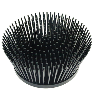 100瓦铝冷锻散热器150毫米铝挤出机发光二极管引脚散热器定制散热器