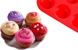 Mini 24 Cups Non-Stick Silicone Baking Molds for Making Muffin Cakes Chocolate <strong>Desserts</strong> Silicone Cupcake <strong>Tray</strong> - Product Image 3