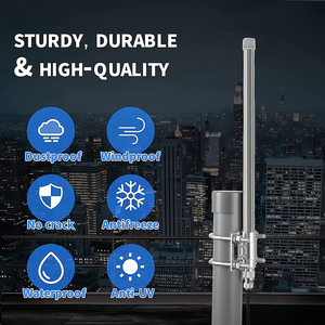 Антенна для беспроводной связи на большие расстояния 868 МГц 915 МГц <span class=keywords><strong>3</strong></span>-12 дБи, наружная вертикальная, для Wi-Fi <span class=keywords><strong>2</strong></span>.4G 5.8G, GSM 3G 4G LTE, 433 МГц, <span class=keywords><strong>IoT</strong></span>, точка доступа - Product Image 3
