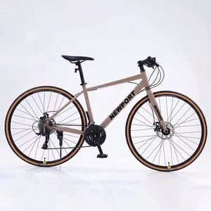 <span class=keywords><strong>Bicicleta</strong></span> de Carretera de Alta Calidad con Cuadro de Aluminio Económico, 21 Velocidades, 700C, <span class=keywords><strong>Bicicleta</strong></span> de Carreras para Adultos, para Hombre - Product Image 2