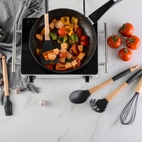 Set Peralatan Dapur 10 Buah, Peralatan Dapur Tahan Panas