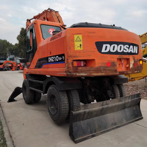 รถขุดล้อยาง doosan 210 มือสองเกาหลี รถขุดล้อยาง Doosan DH210W-7 150w-7 ขาย Doosan 210W - Product Image 3