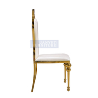 Chaise de banquet de mariage dorée de luxe pour événements - Offre spéciale