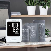 Alat kesehatan elektrik Bluetooth, Monitor tekanan darah pintar, perangkat Hematomanometer ramah pengguna, sertifikat CE, penggunaan medis rumah